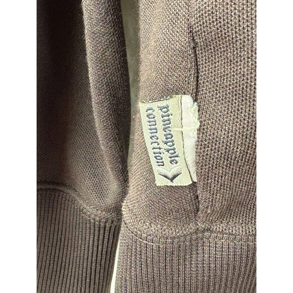 VTG Skater Surfer Pineapple Connection Full Zip Collared Sweatshirt, Men's XL - Picture 7 of 11